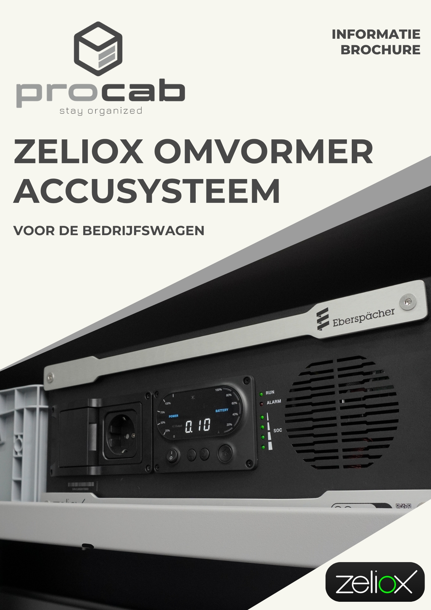 ProCab brochure Zeliox Omvormers – page 1 of 7