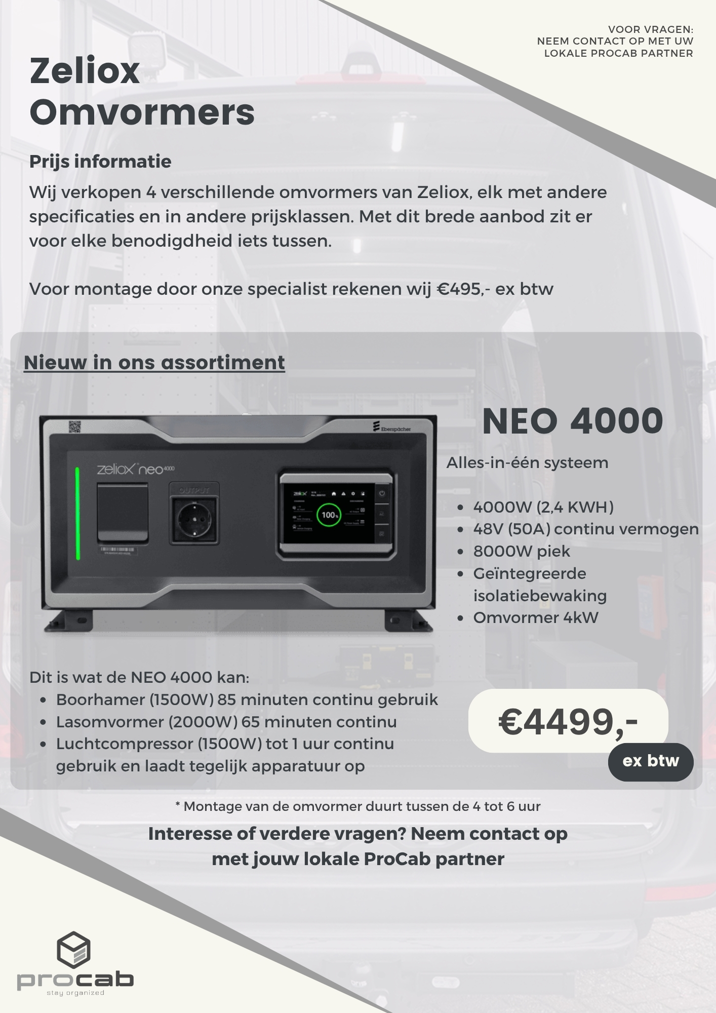 ProCab brochure Zeliox Omvormers – page 5 of 7