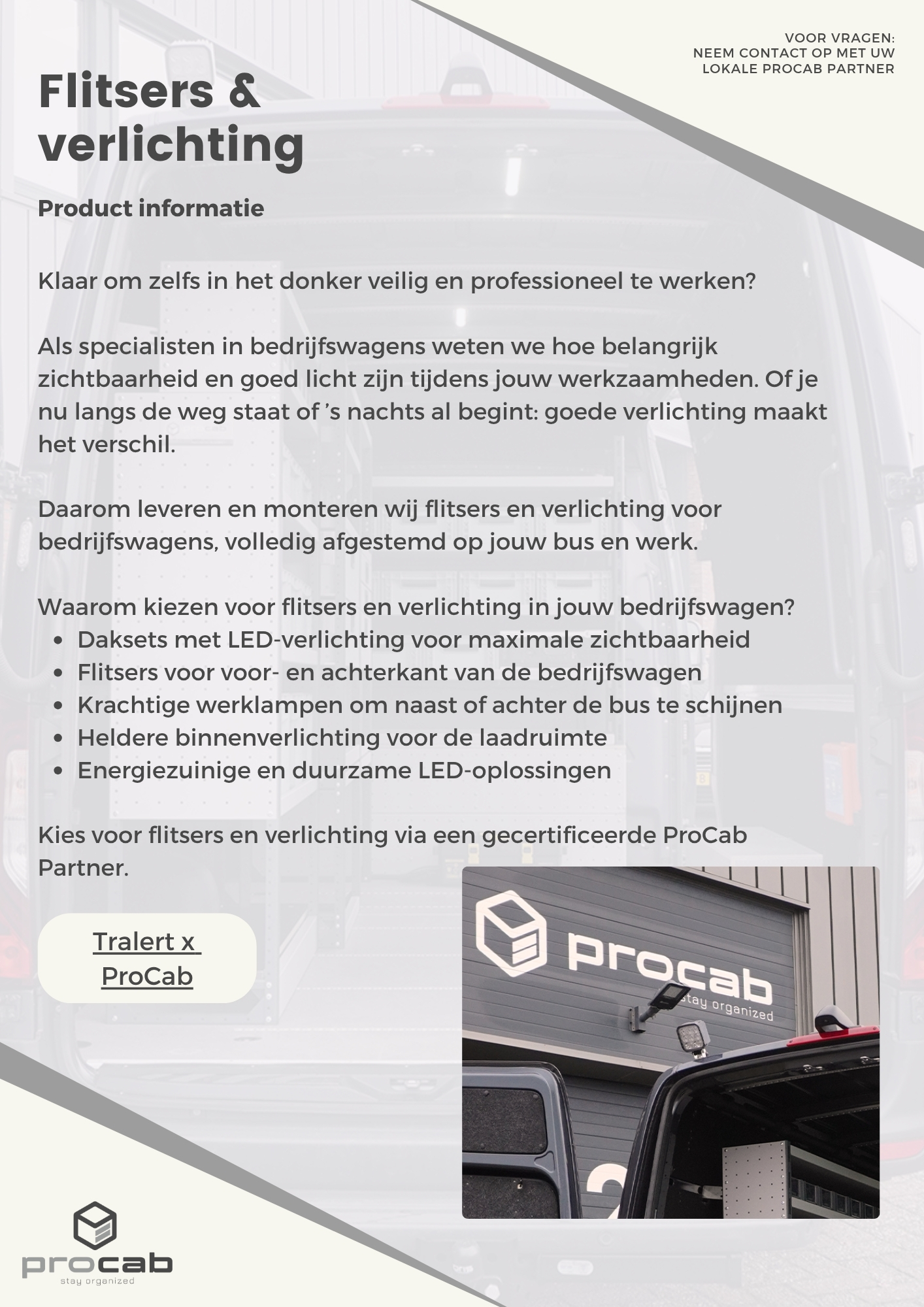 ProCab brochure Lighting – page 2 of 7