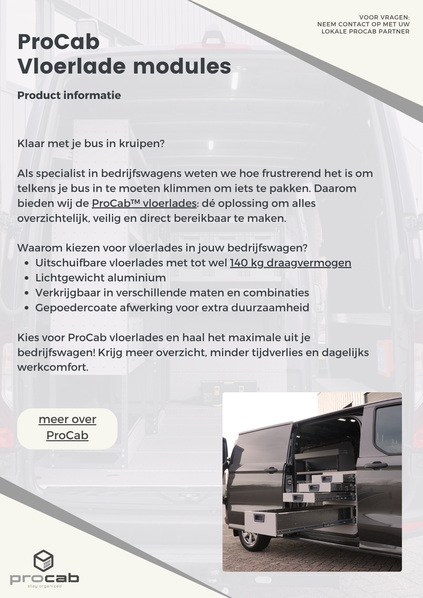 ProCab brochure Vloerlades – pagina 2 van 8