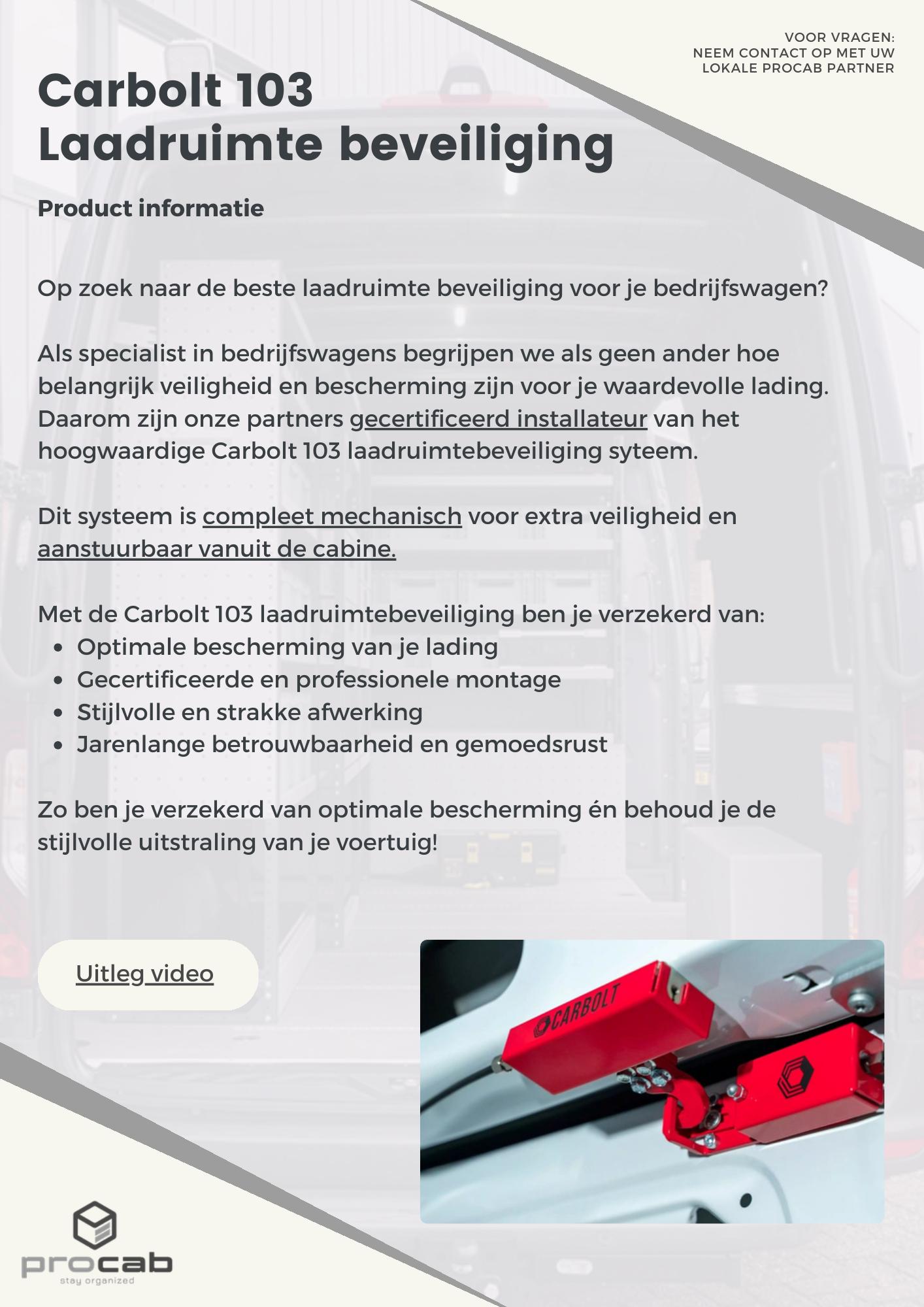ProCab brochure Carbolt – page 2 of 6